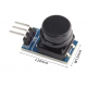 Large Button Module Black